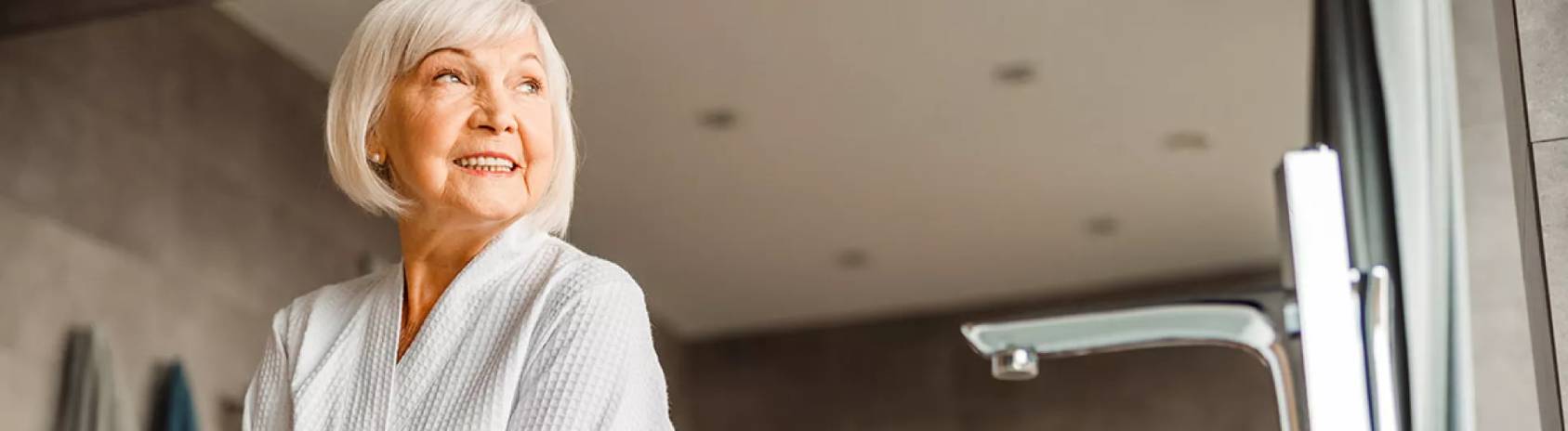 Salle de bain sénior 