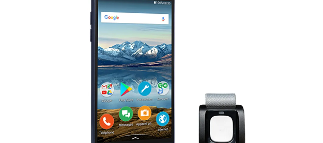 Communiqué de presse: Lancement du 1er smartphone Téléassistance