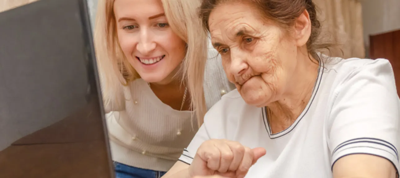 Logement chez personne âgée contre service