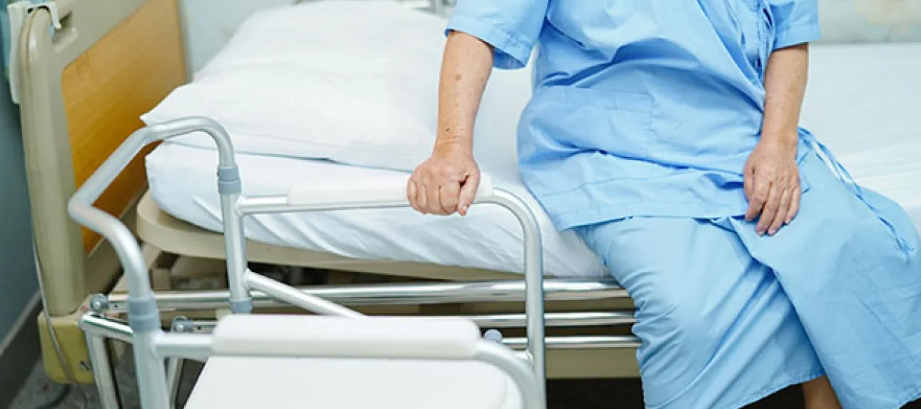 Chaise toilette pour personne âgée