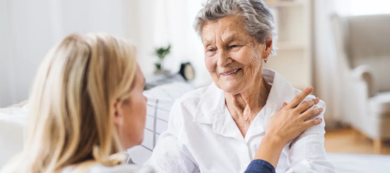 personne âgée isolée