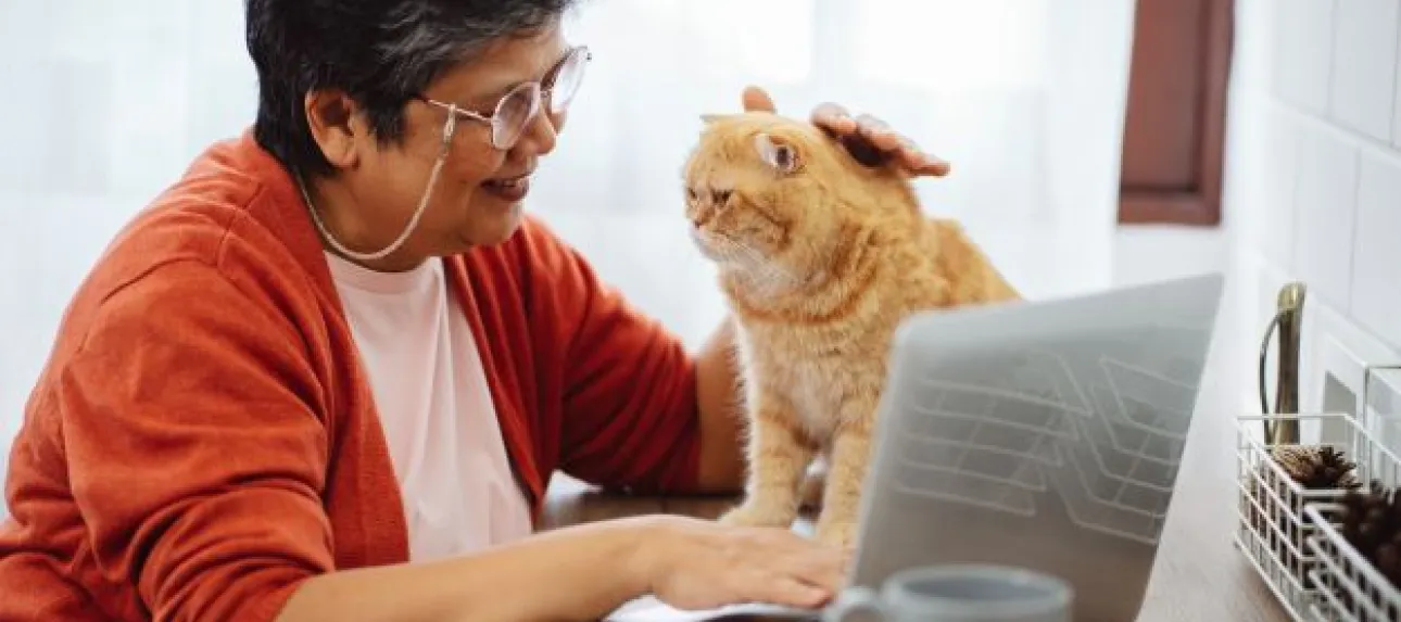 animal de compagnie personnes agees