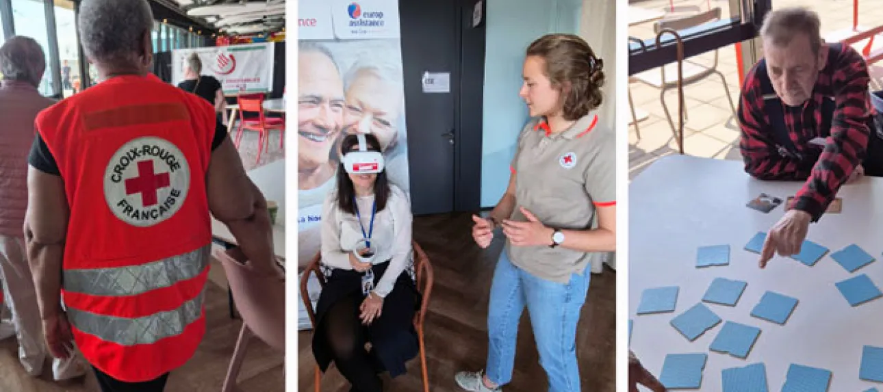 Croix Rouge et Europ Assistance
