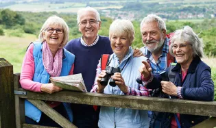 Randonnée pédestre pour seniors