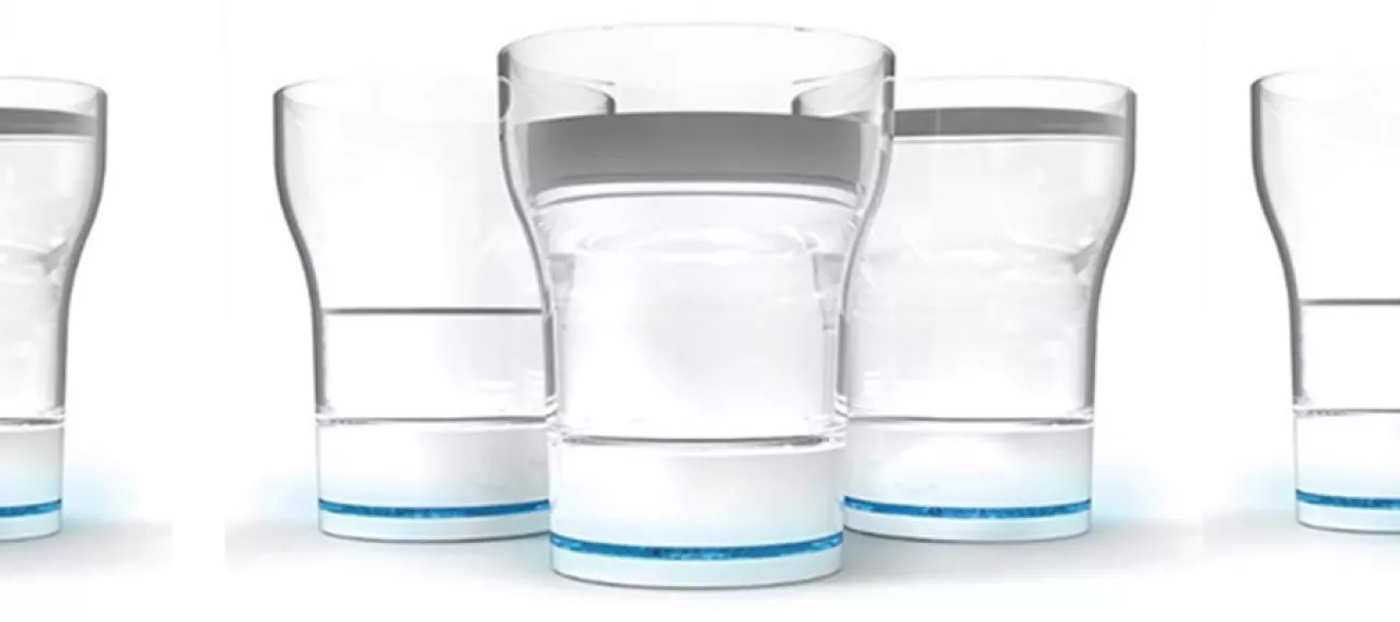 Auxivia : le verre intelligent pour suivre l'hydratation