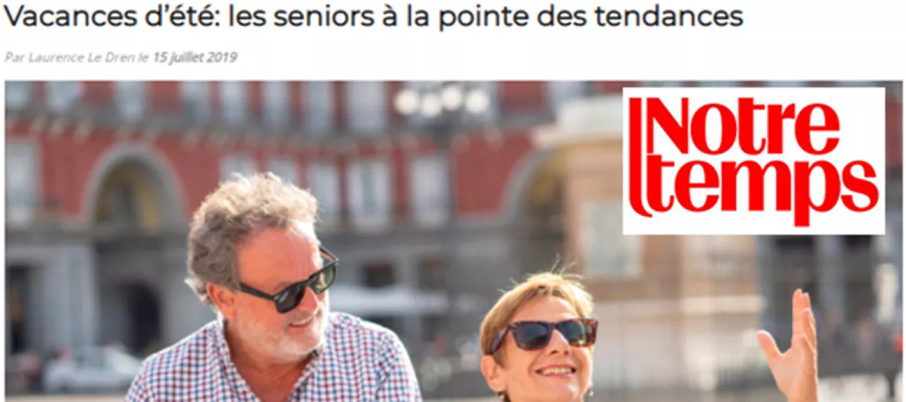 Vacances seniors sur Notre Temps