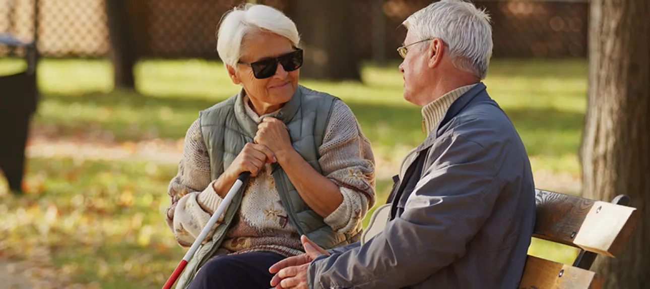 activité aveugle senior