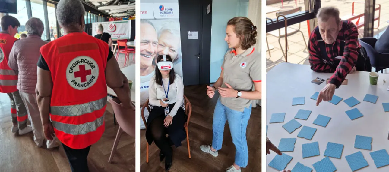 Croix Rouge et Europ Assistance
