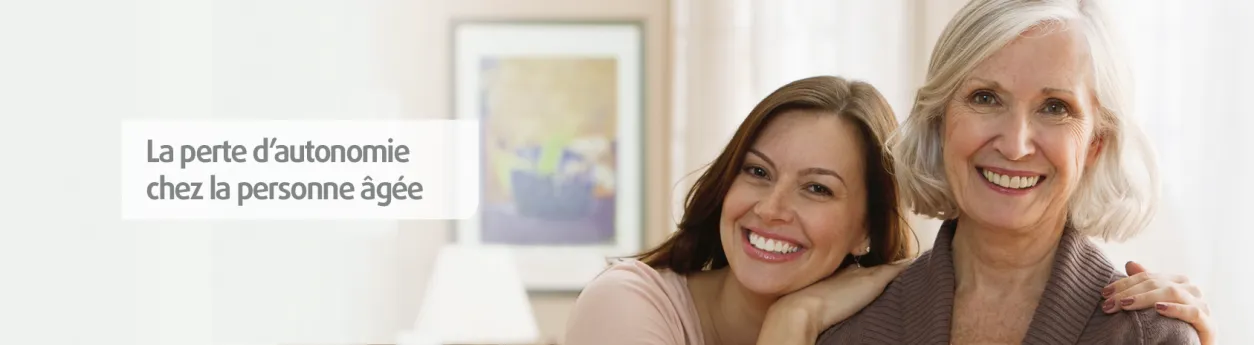 La perte d'autonomie chez la personne âgée
