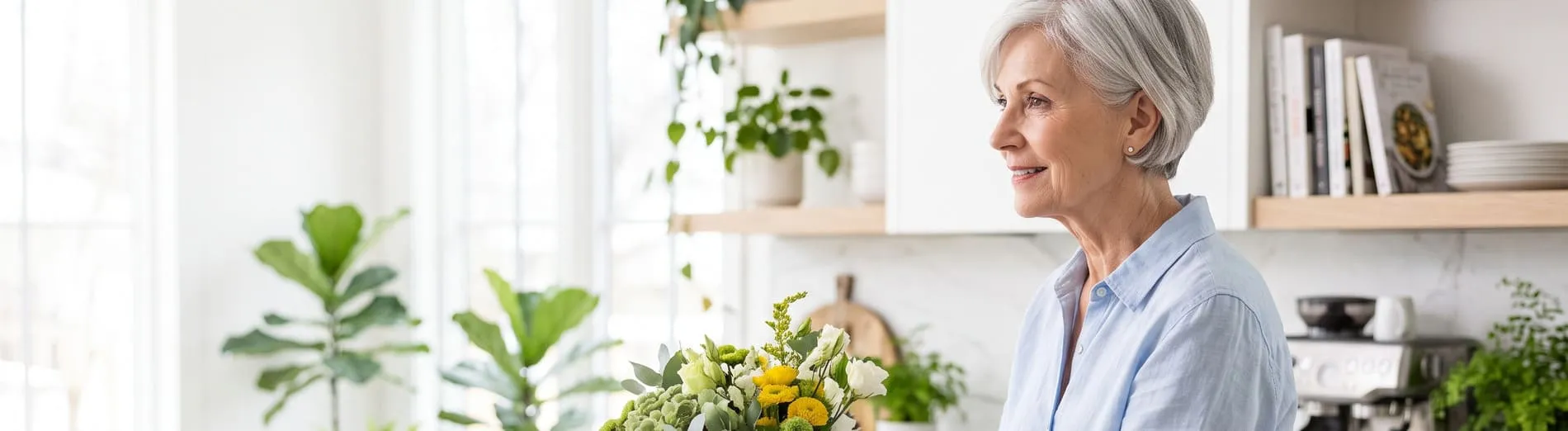 Personne âgée seule à domicile